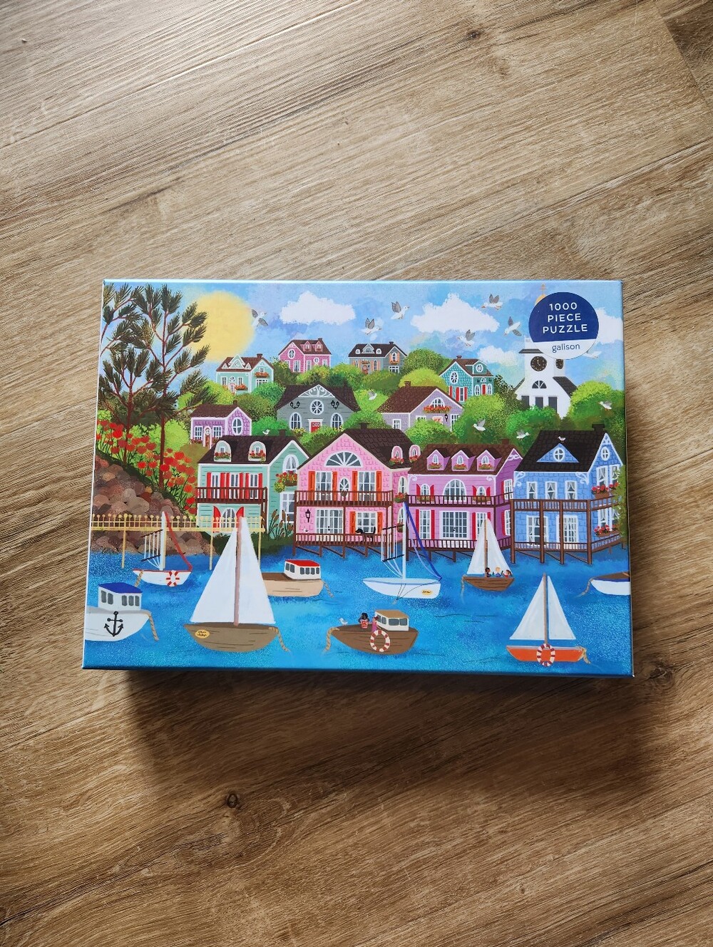 Galison Harbor by the Sea 1,000 Piece Puzzle